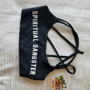 Spiritual Gangster Brand New Strappy Sports Bra
